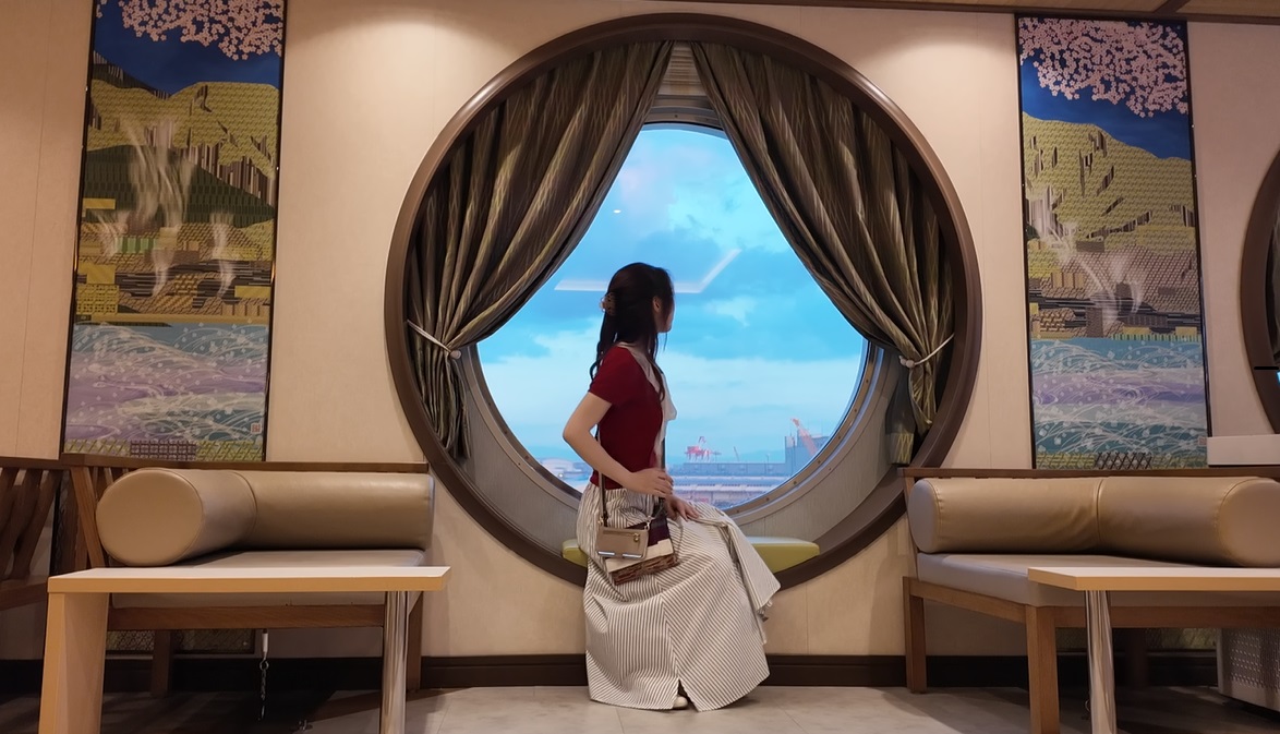 フェリー旅女子_さんふらわあ_別府温泉